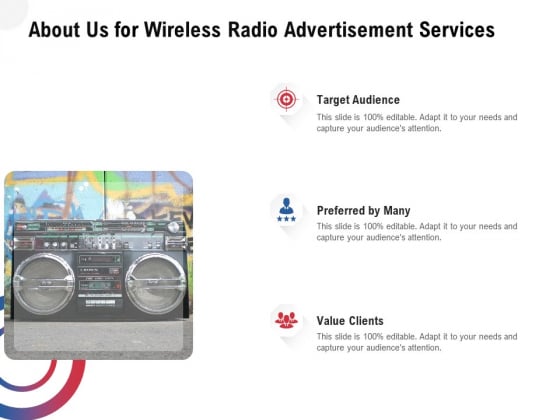 Multi Radio Waves About Us For Wireless Radio Advertisement Services Slides PDF Multi Radio Waves About Us For Wireless Radio Advertisement Services Slides PDF
