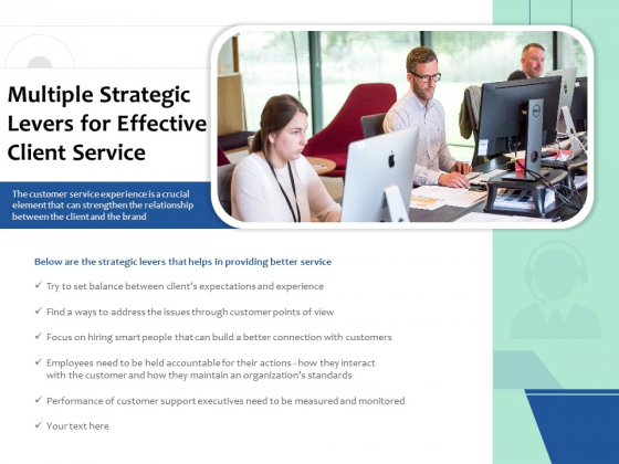 Multiple Strategic Levers For Effective Client Service Ppt PowerPoint Presentation Model Samples PDF Multiple Strategic Levers For Effective Client Service Ppt PowerPoint Presentation Model Samples PDF