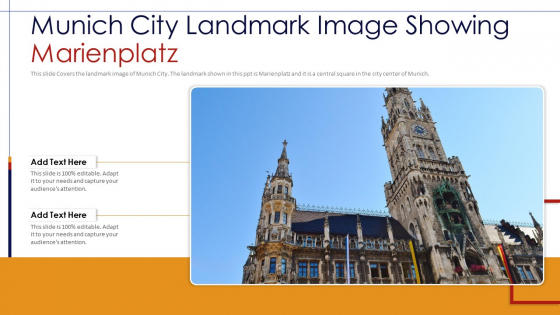 Munich City Landmark Image Showing Marienplatz PowerPoint Presentation PPT Template PDF Munich City Landmark Image Showing Marienplatz PowerPoint Presentation PPT Template PDF