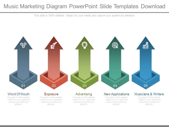 Music Marketing Diagram Powerpoint Slide Templates Download Music Marketing Diagram Powerpoint Slide Templates Download