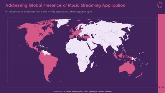Music Streaming App Addressing Global Presence Of Music Streaming Application Designs PDF