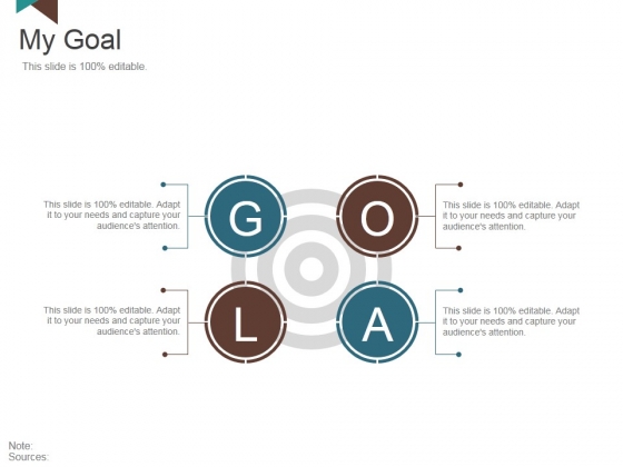 My Goal Ppt PowerPoint Presentation Inspiration Influencers My Goal Ppt PowerPoint Presentation Inspiration Influencers