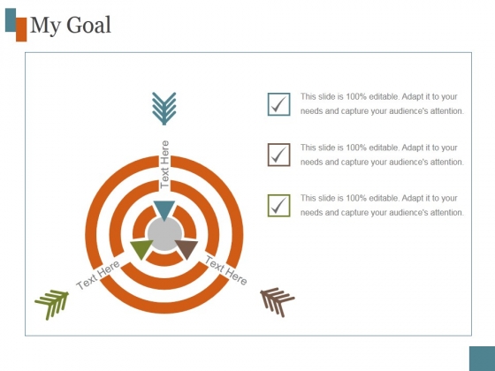 My Goal Ppt PowerPoint Presentation Model My Goal Ppt PowerPoint Presentation Model
