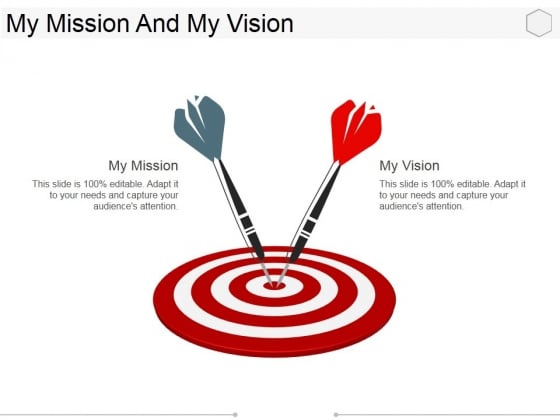 My Mission And My Vision Ppt PowerPoint Presentation File Elements My Mission And My Vision Ppt PowerPoint Presentation File Elements