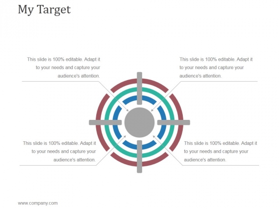 My Target Ppt PowerPoint Presentation Slide Download My Target Ppt PowerPoint Presentation Slide Download