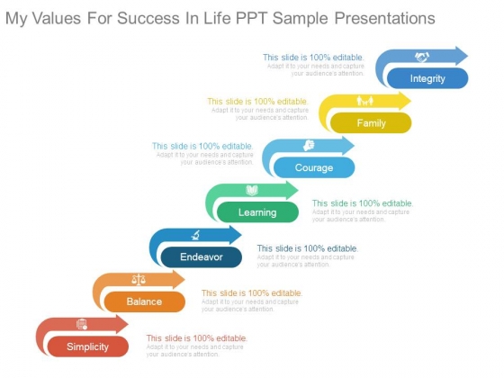 My Values For Success In Life Ppt Sample Presentations My Values For Success In Life Ppt Sample Presentations