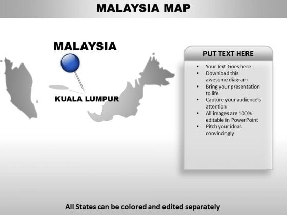 Malaysia Country PowerPoint Maps