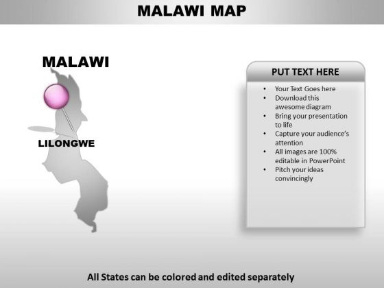 Maliawi Country PowerPoint Maps Maliawi Country PowerPoint Maps