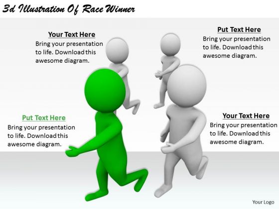 Marketing Concepts 3d Illustration Of Race Winner Business Statement Marketing Concepts 3d Illustration Of Race Winner Business Statement