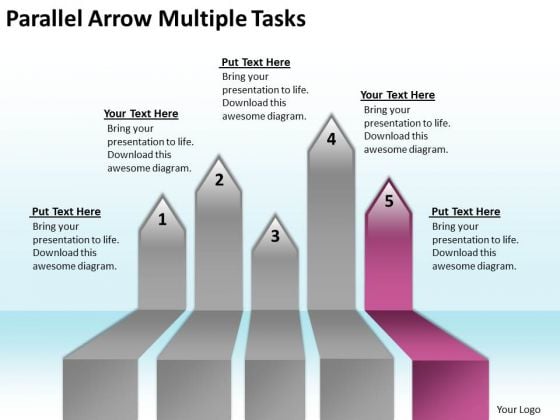Massively Parallel Processing Arrow Multiple Tasks PowerPoint Templates Massively Parallel Processing Arrow Multiple Tasks PowerPoint Templates