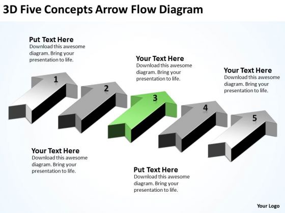 Massively Parallel Processor 3d Five Concepts Arrow Flow Diagram PowerPoint Templates Massively Parallel Processor 3d Five Concepts Arrow Flow Diagram PowerPoint Templates