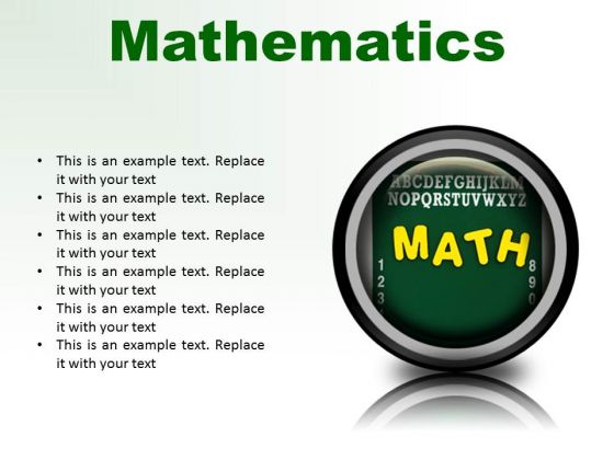 Mathematics Education PowerPoint Presentation Slides Cc Mathematics Education PowerPoint Presentation Slides Cc