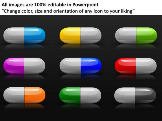 Medicine Capsules PowerPoint Templates Capsules Ppt Slides