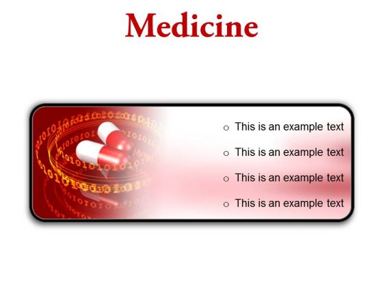 Medicine Science PowerPoint Presentation Slides R