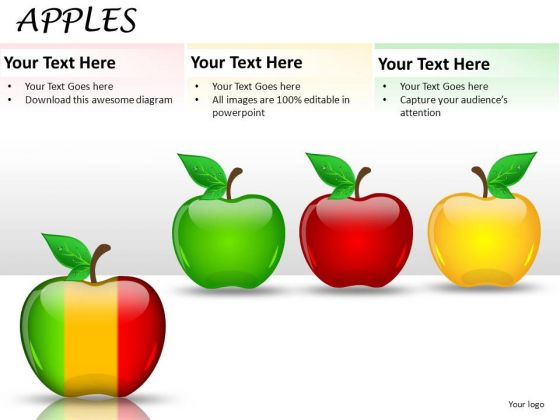 Merge Slices Of Apples PowerPoint Slides And Ppt Diagrams Merge Slices Of Apples PowerPoint Slides And Ppt Diagrams