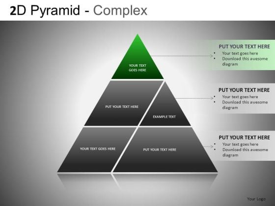 Merged Pyramids PowerPoint Slides And Ppt Templates Merged Pyramids PowerPoint Slides And Ppt Templates