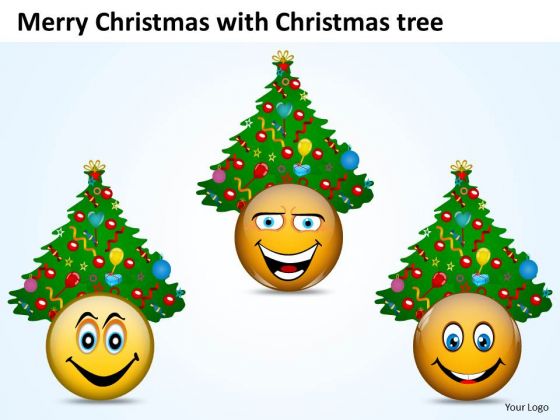 Merry Christmas With Tree Flowchart Programs PowerPoint Slides Merry Christmas With Tree Flowchart Programs PowerPoint Slides