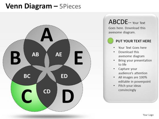 Model Venn Diagram PowerPoint Slides And Ppt Diagram Templates