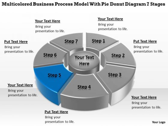 Model With Pie Donut Diagram 7 Stages Business Plan For PowerPoint Templates Model With Pie Donut Diagram 7 Stages Business Plan For PowerPoint Templates