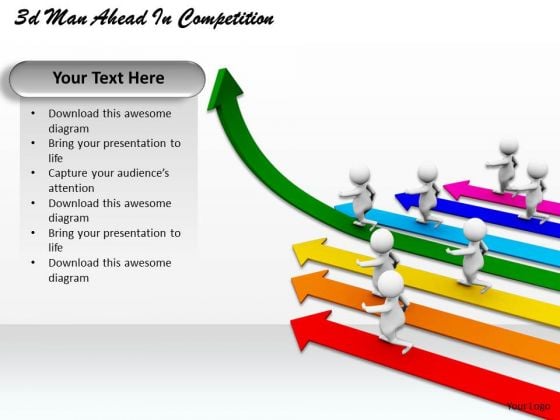 Modern Marketing Concepts 3d Man Ahead Competition Adaptable Business Modern Marketing Concepts 3d Man Ahead Competition Adaptable Business