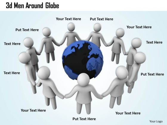 Modern Marketing Concepts 3d Men Around Globe Business Modern Marketing Concepts 3d Men Around Globe Business