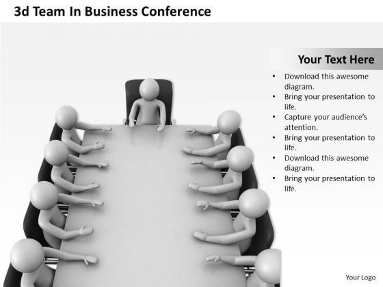 Modern Marketing Concepts 3d Team Business Conference