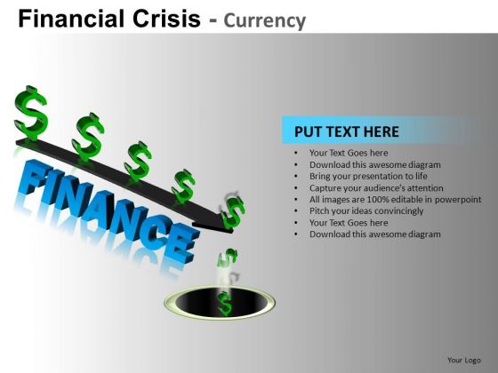 Money Down The Drain PowerPoint Templates Money Down The Drain PowerPoint Templates