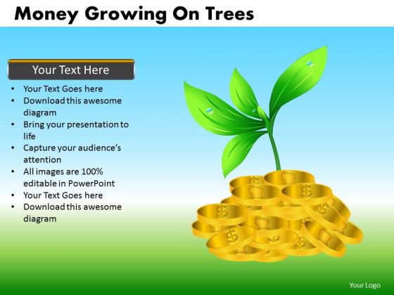 Money Growing On Trees PowerPoint Presentation Templates Money Growing On Trees PowerPoint Presentation Templates