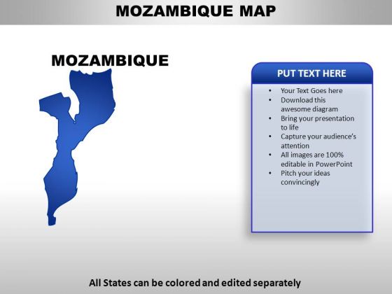 Mozambiqe PowerPoint Maps Mozambiqe PowerPoint Maps