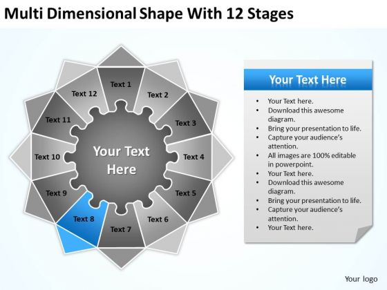 Multi Dimensional Shape With 12 Stages Ppt Creating Business Plan Template PowerPoint Slides Multi Dimensional Shape With 12 Stages Ppt Creating Business Plan Template PowerPoint Slides