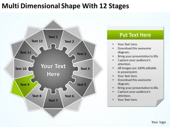 Multi Dimensional Shape With 12 Stages Ppt How To Write Business Plan PowerPoint Templates Multi Dimensional Shape With 12 Stages Ppt How To Write Business Plan PowerPoint Templates