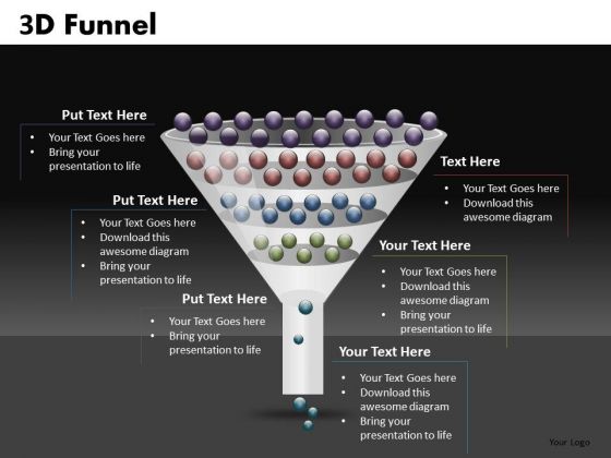 Multi Stage Funnel Shape PowerPoint Slides And Ppt Templates