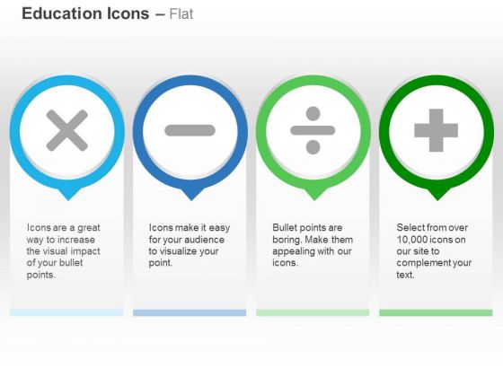 Multiplication Minus Division Plus Ppt Slides Graphics Multiplication Minus Division Plus Ppt Slides Graphics
