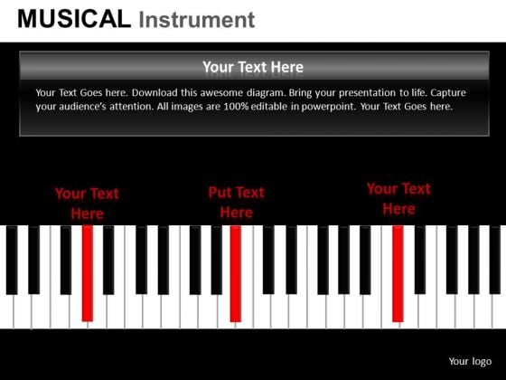 Musical Keyboard PowerPoint Slides And Ppt Diagram Templates