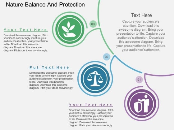 Nature Balance And Protection Powerpoint Templates