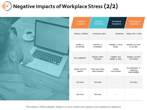 Negative Impacts Of Workplace Stress Business Ppt PowerPoint Presentation Infographic Template Vector Negative Impacts Of Workplace Stress Business Ppt PowerPoint Presentation Infographic Template Vector