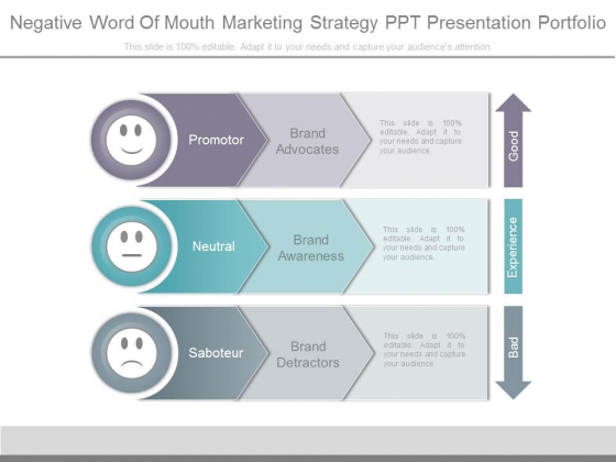 Negative Word Of Mouth Marketing Strategy Ppt Presentation Portfolio Negative Word Of Mouth Marketing Strategy Ppt Presentation Portfolio