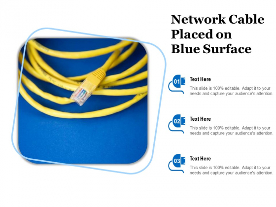 Network Cable Placed On Blue Surface Ppt PowerPoint Presentation Slides Deck PDF Network Cable Placed On Blue Surface Ppt PowerPoint Presentation Slides Deck PDF