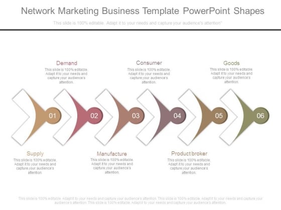 Network Marketing Business Template Powerpoint Shapes Network Marketing Business Template Powerpoint Shapes