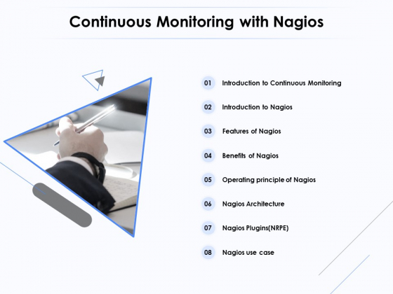 Network Monitoring Tool Overview Continuous Monitoring With Nagios Ppt PowerPoint Presentation File Diagrams PDF