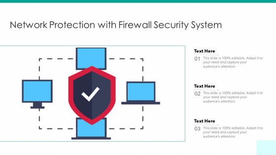 Network Protection With Firewall Security System Ppt PowerPoint Presentation File Pictures PDF