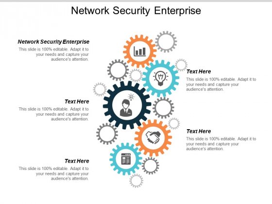 Network Security Enterprise Ppt Powerpoint Presentation Infographics Templates Cpb