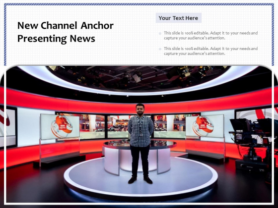 New Channel Anchor Presenting News Ppt Powerpoint Presentation File Design Inspiration Pdf Powerpoint Templates