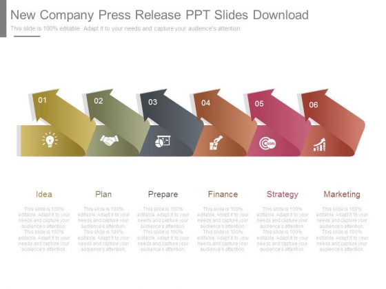 New Company Press Release Ppt Slides Download New Company Press Release Ppt Slides Download