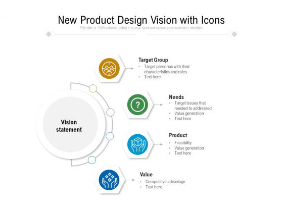 New Product Design Vision With Icons Ppt PowerPoint Presentation Gallery Vector PDF New Product Design Vision With Icons Ppt PowerPoint Presentation Gallery Vector PDF