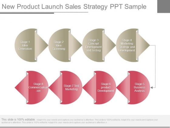 new product launch sales strategy ppt sample powerpoint sample sales strategy