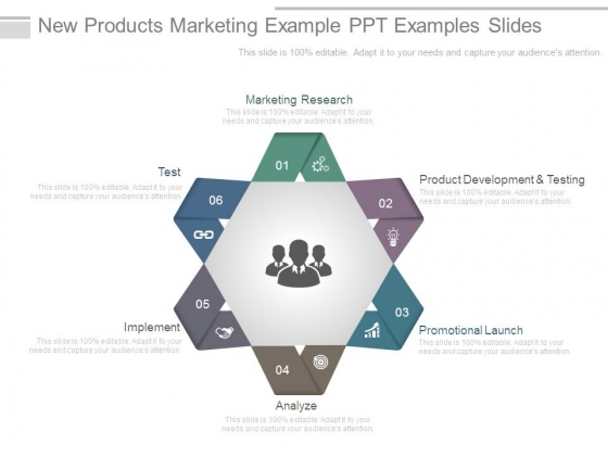 New Products Marketing Example Ppt Examples Slides