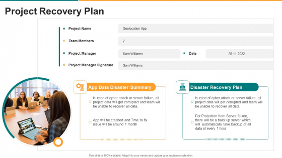 New Project Kickoff Template Bundle Project Recovery Plan Template PDF