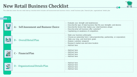 New Retail Business Checklist Retail Outlet Positioning And Merchandising Approaches Icons PDF New Retail Business Checklist Retail Outlet Positioning And Merchandising Approaches Icons PDF
