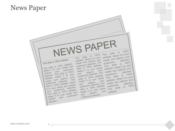 News Paper Ppt PowerPoint Presentation Example 2015